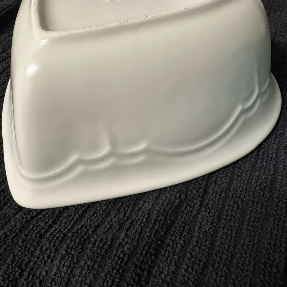Pfaltzgraff 8” White Heart-Shaped‎ Dish